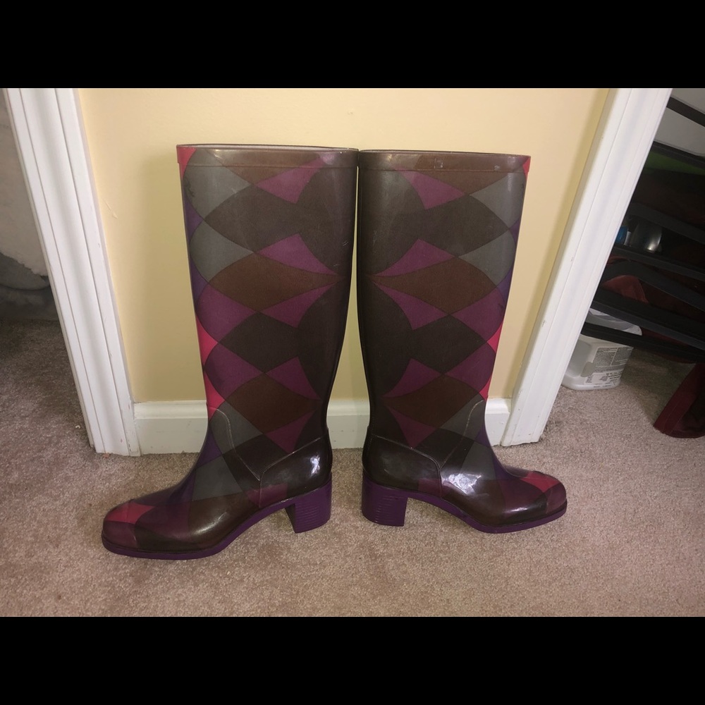 Rain Boots Emilio Puccini Size 38